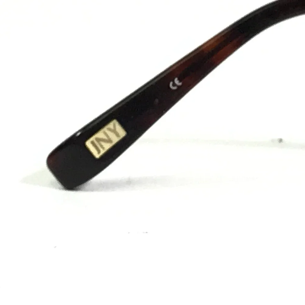 Jones New York Eyeglasses Frames J340 BROWN Rectangular Full Rim 56-18-140